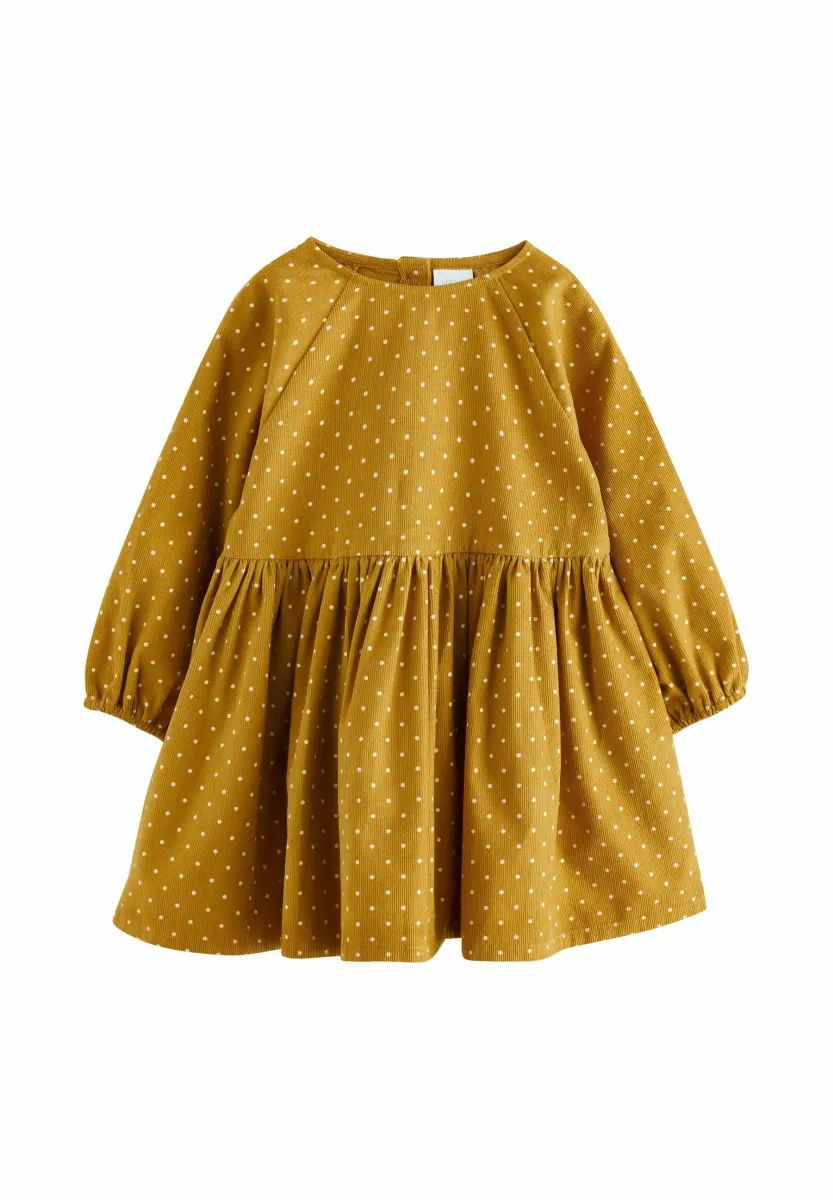 REGULAR FIT - Freizeitkleid - ochre yellow spot