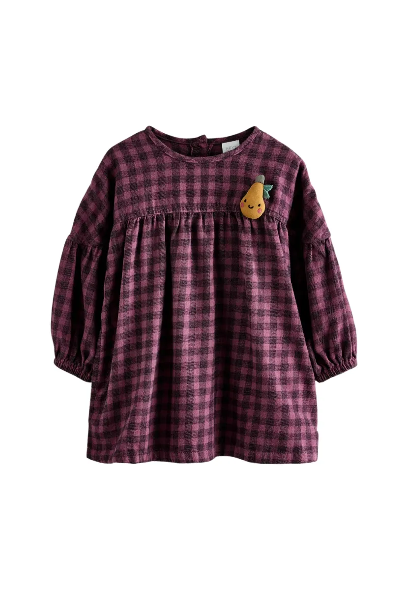 REGULAR FIT - Freizeitkleid - purple check character