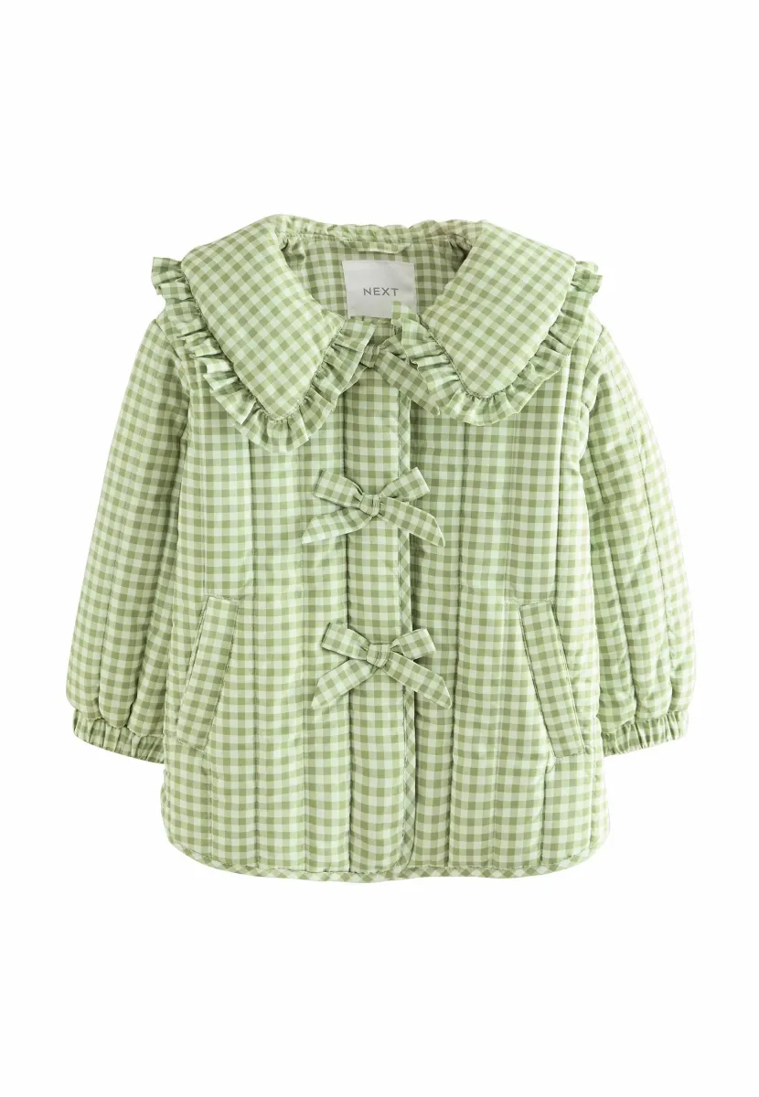 REGULAR FIT -   FRILL COLLAR  - Winterjacke - green