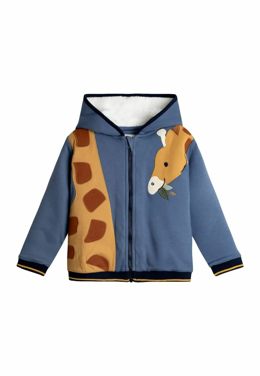 REGULAR FIT - GIRAFFE  - Sweatjacke - denim