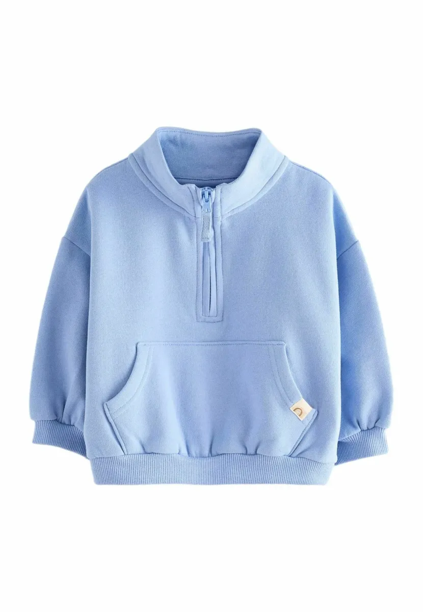 REGULAR FIT HALF - Sweatshirt - blue