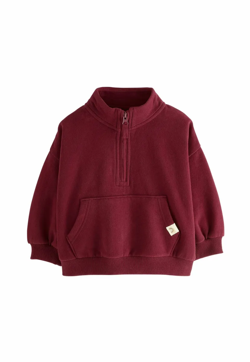 REGULAR FIT HALF - Sweatshirt - burgundy red