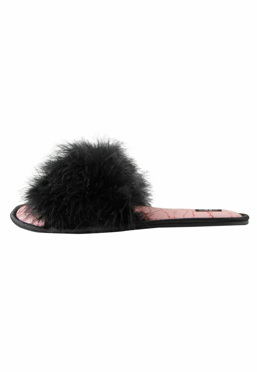 REGULAR FIT - Hausschuh - black