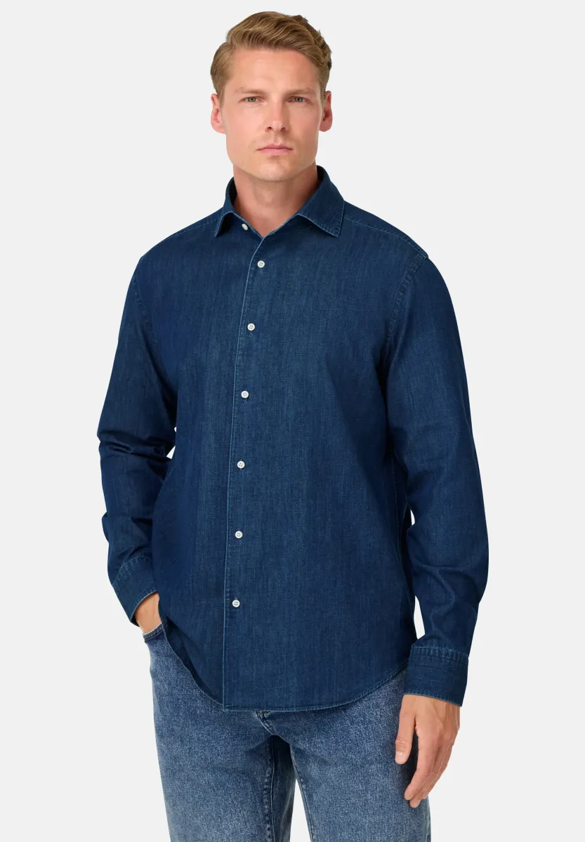 REGULAR FIT - Hemd - dark blue
