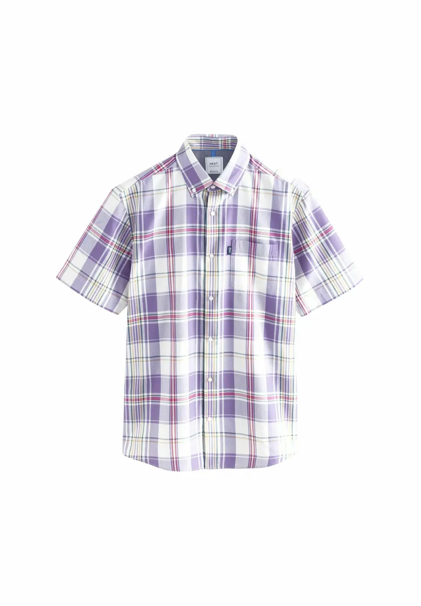 REGULAR FIT - Hemd - lilac purple ecru madras
