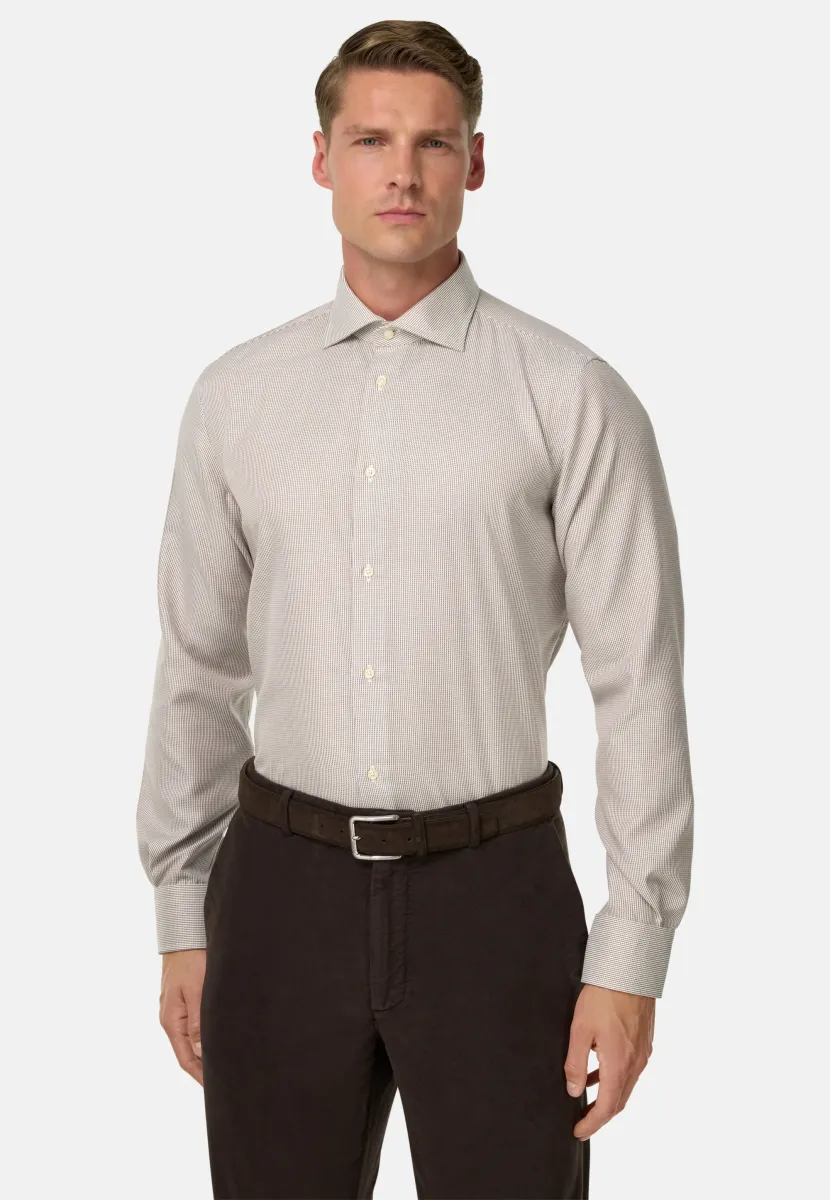 REGULAR FIT - Hemd - taupe