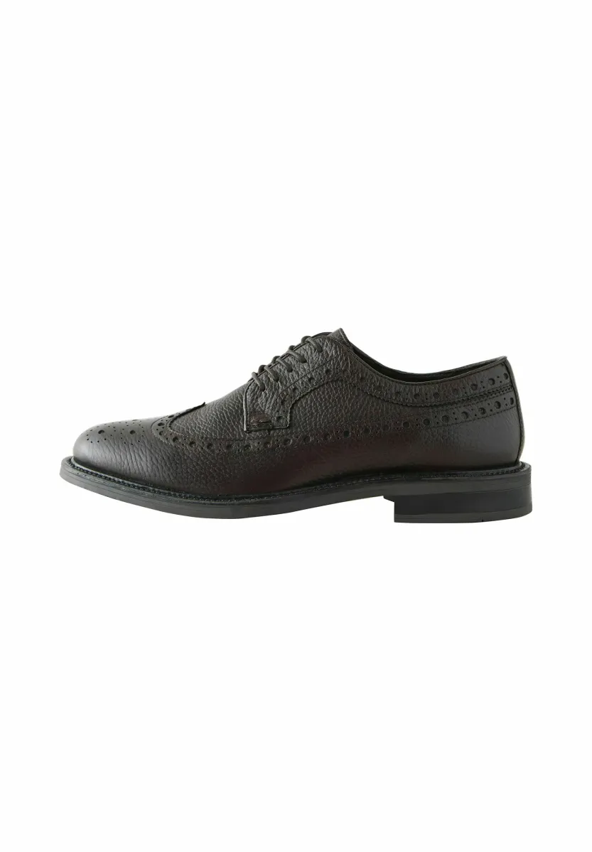 REGULAR FIT - HERITAGE BROGUE - Business-Schnürer - brown