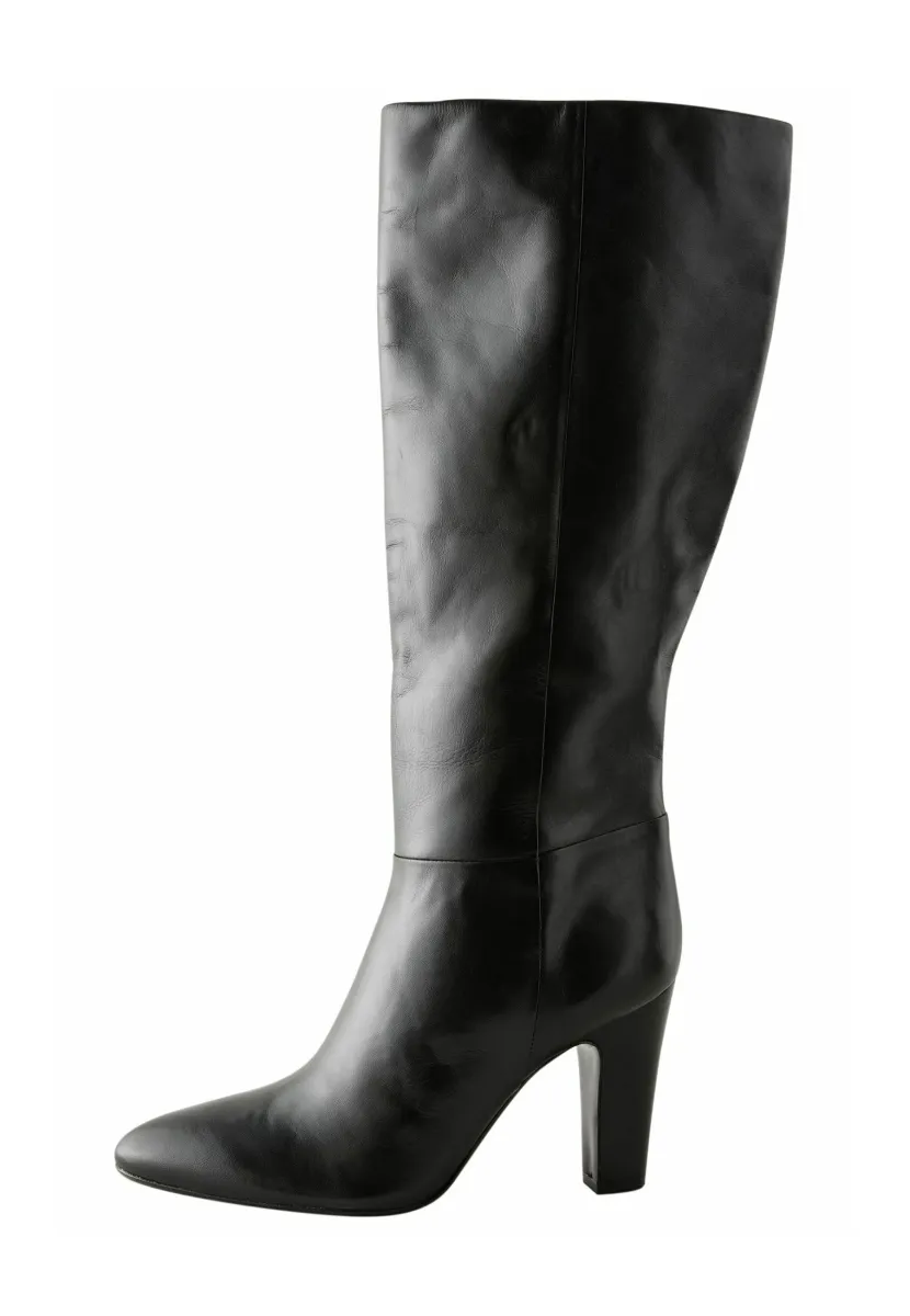 REGULAR FIT - High Heel Stiefel - black leather