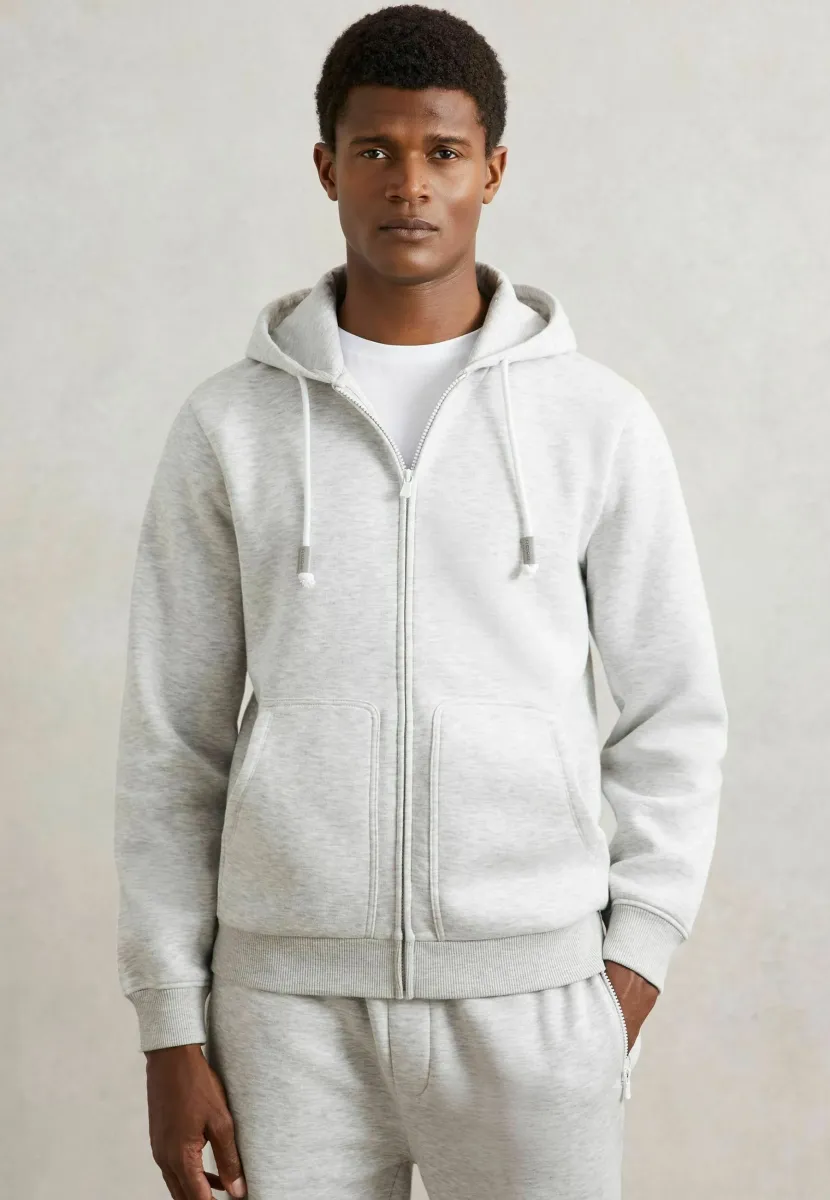 REGULAR FIT - HOWEL - Nachtwäsche Shirt - grey