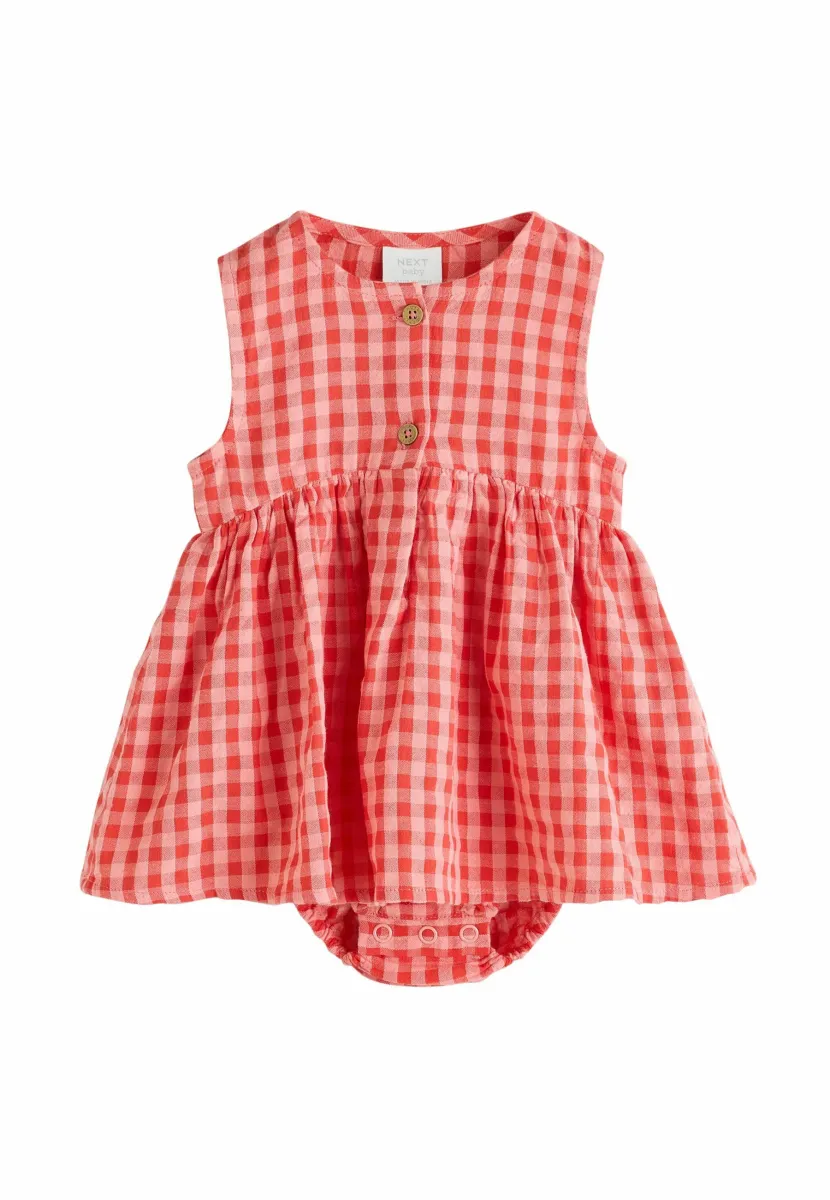REGULAR FIT INTEGRAL - Freizeitkleid - red pink gingham