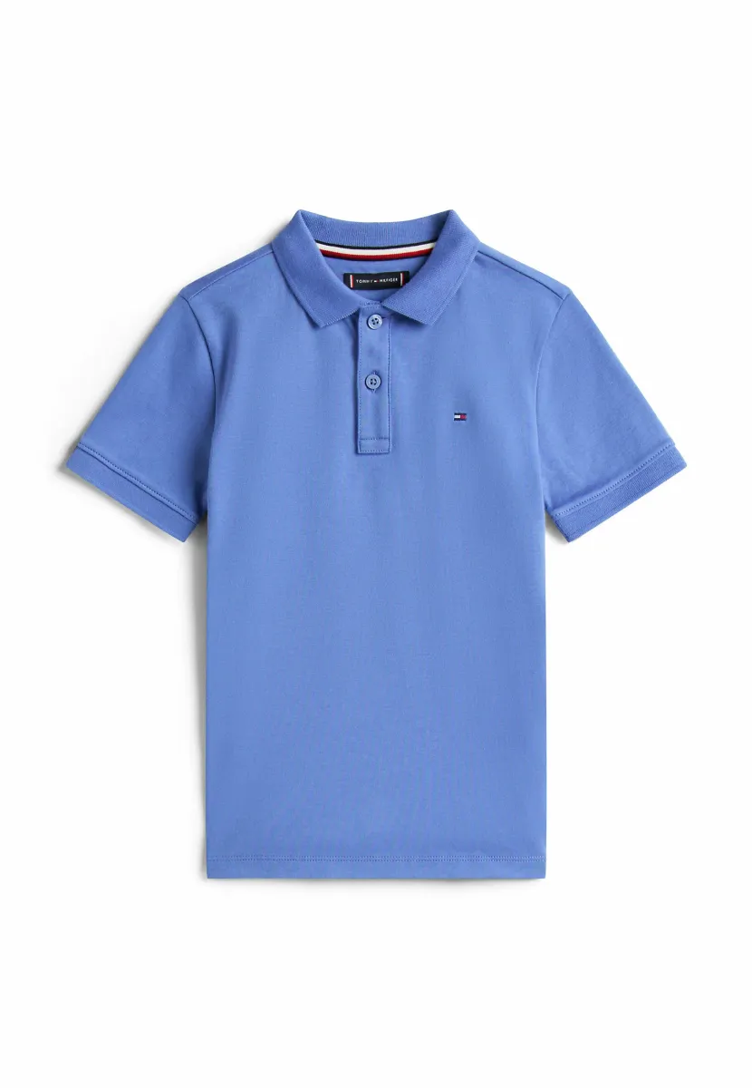 REGULAR FIT INTERLOCK - Poloshirt - soft sapphire