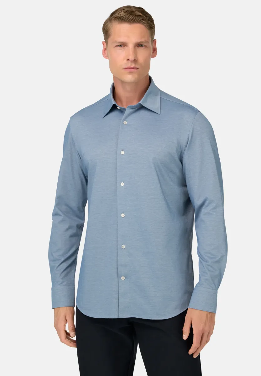 REGULAR FIT JAPANESE - Hemd - light indigo