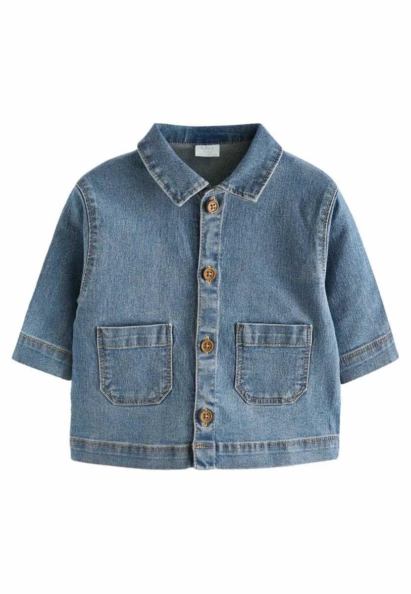 REGULAR FIT - Jeansjacke - blue