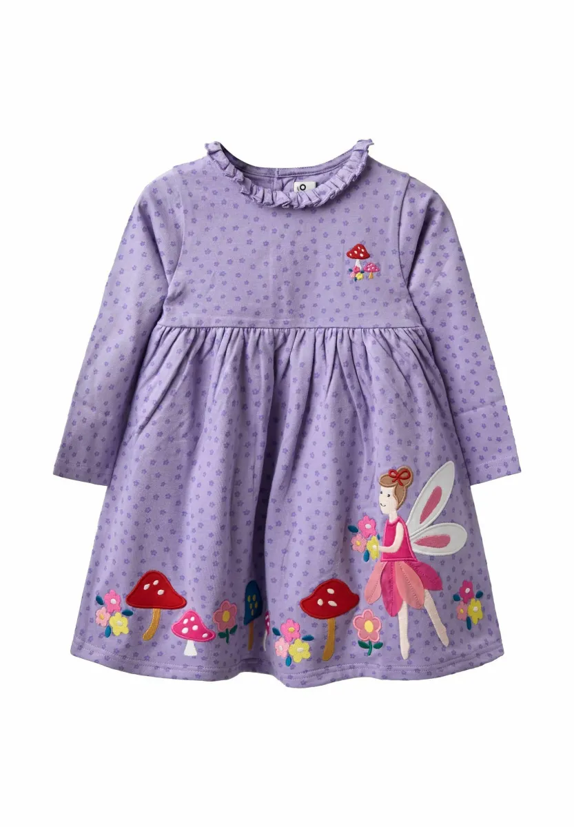 REGULAR FIT - Jerseykleid - purple