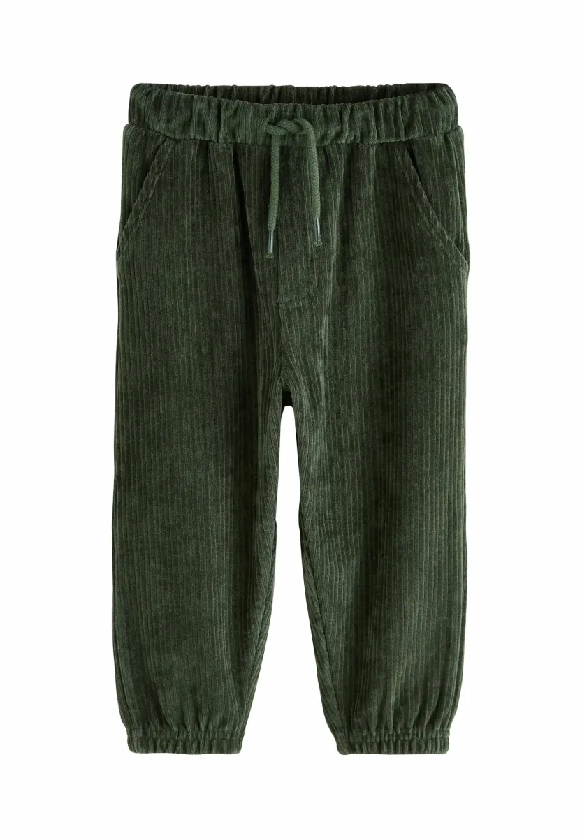 REGULAR FIT - JOGGERS - Stoffhose - bottle green