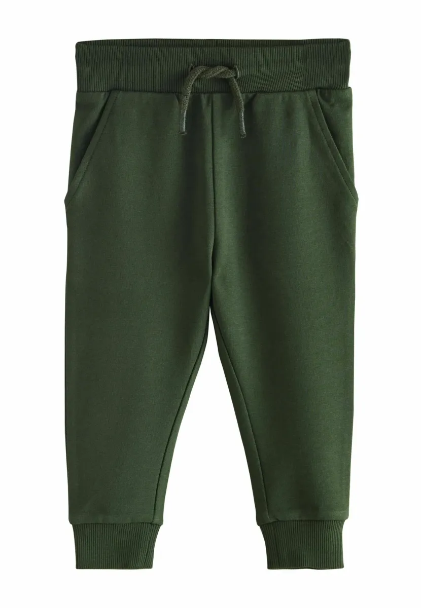 REGULAR FIT - JOGGERS - Stoffhose - forest green