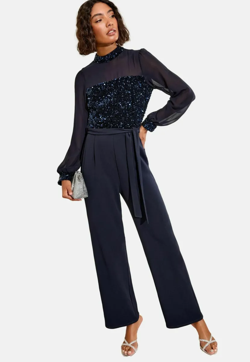 REGULAR FIT  - Jumpsuit - navy blue