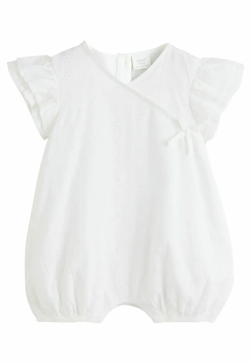 REGULAR FIT  - Jumpsuit - white broderie