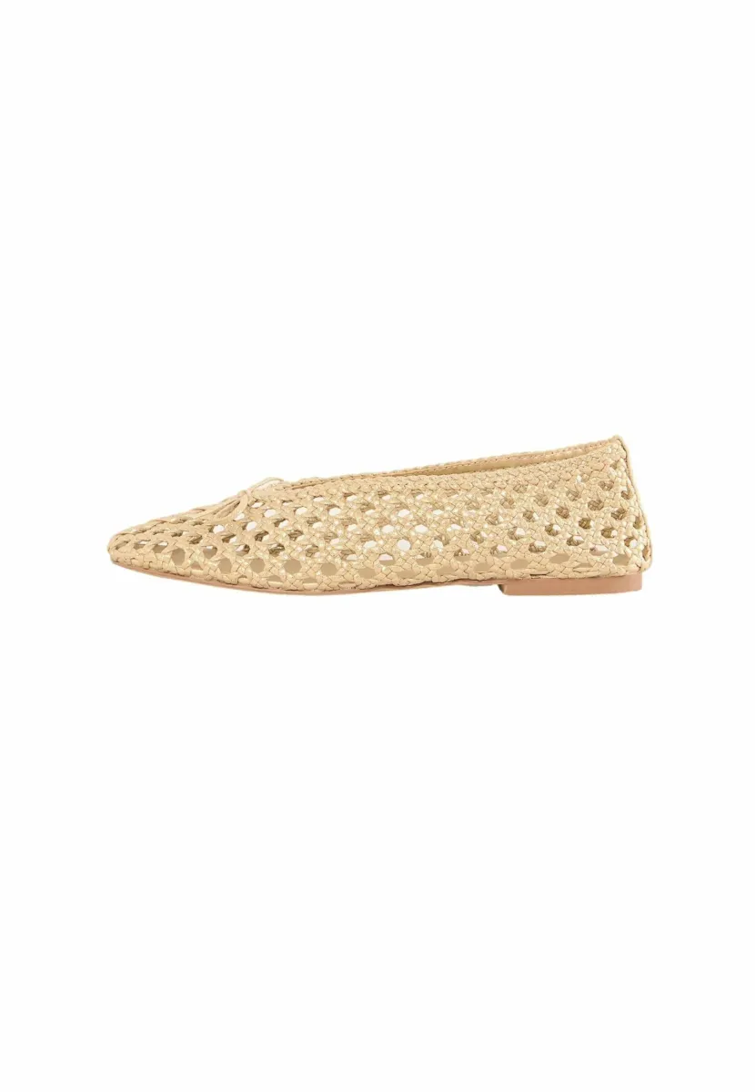 REGULAR FIT  - Klassischer Ballerina - gold-coloured
