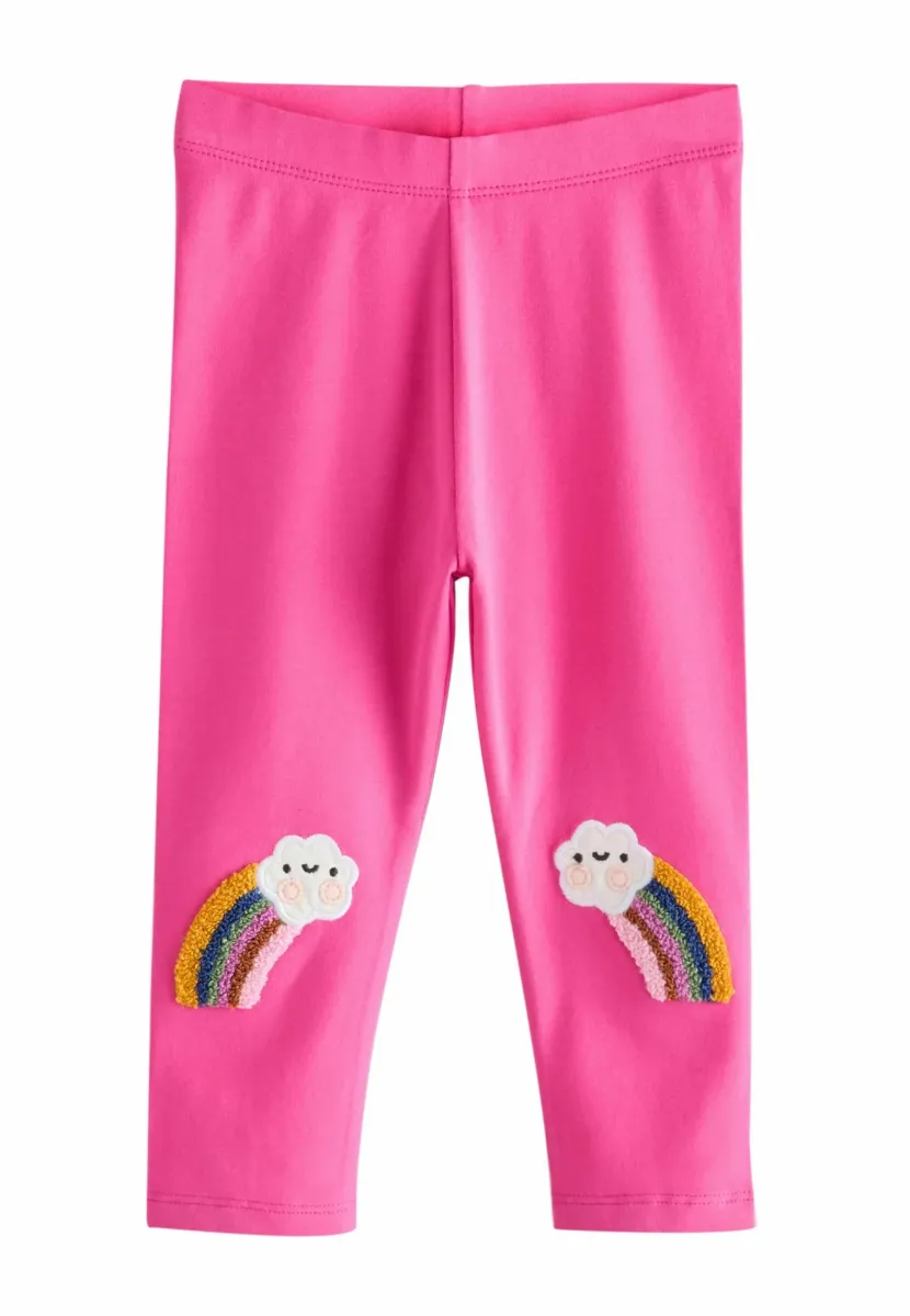 REGULAR FIT - KNEE EMBELLSIHED . - Tights - pink cloud rainbow