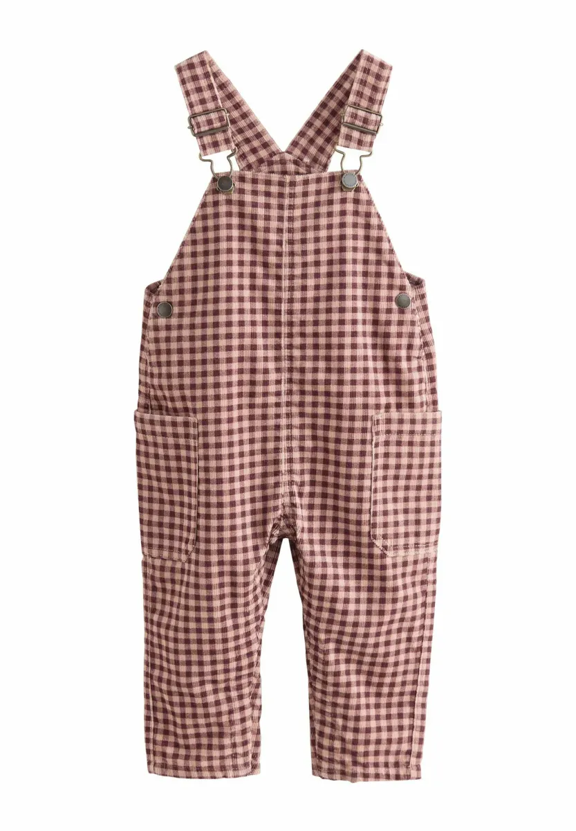 REGULAR FIT - Latzhose - brown