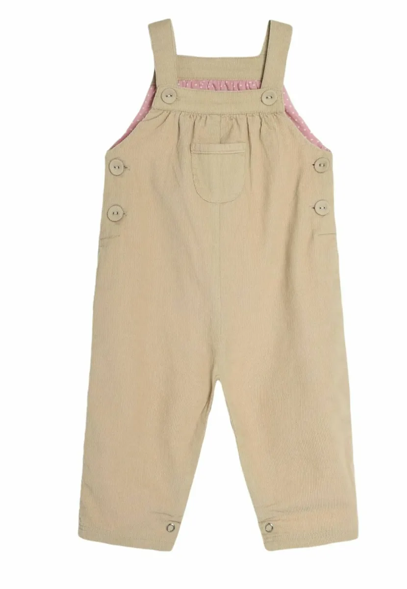 REGULAR FIT - Latzhose - neutral