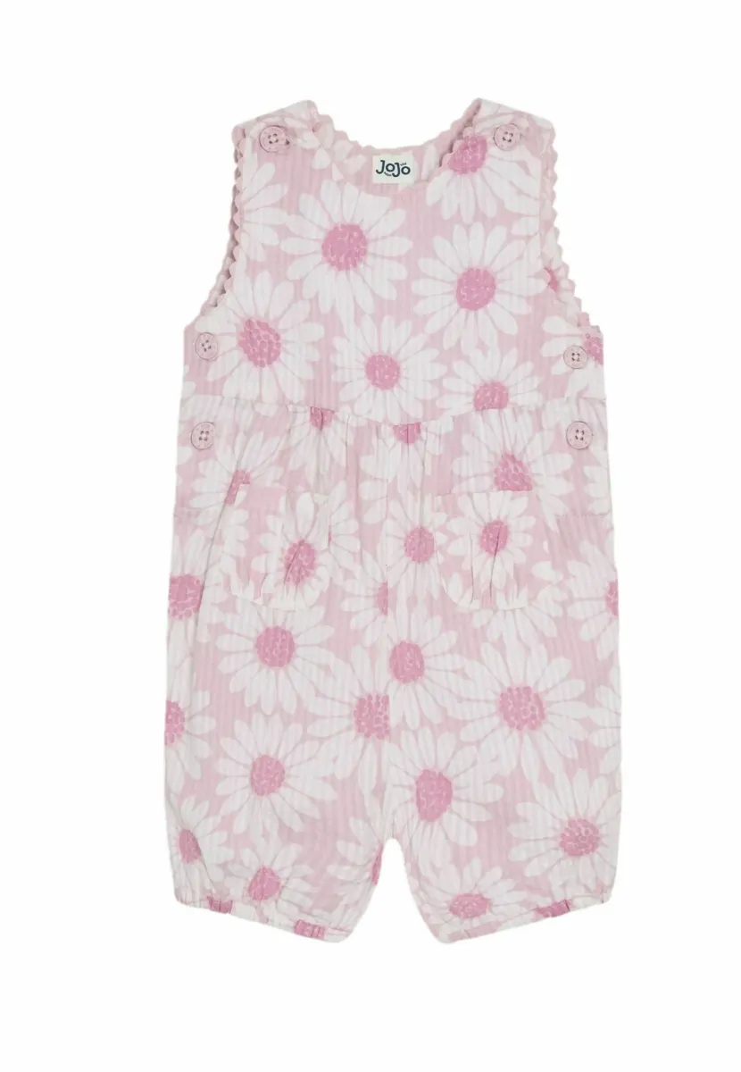 REGULAR FIT  - Latzhose - pink daisy