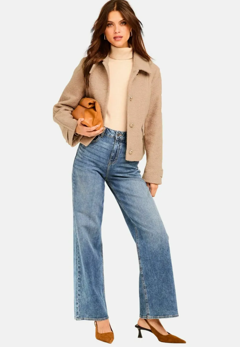 REGULAR FIT - Leichte Jacke - neutral