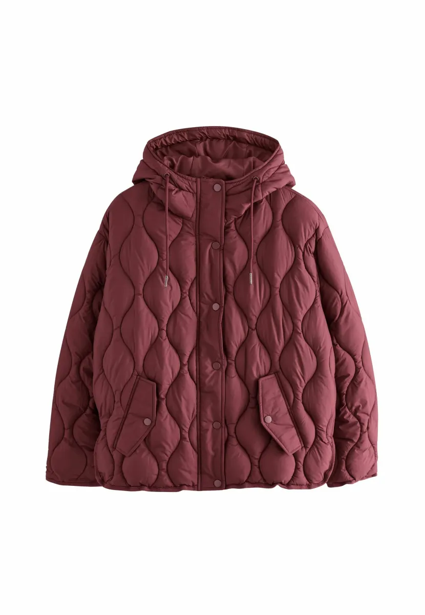 REGULAR FIT  - LIGHTWEIGHT QUILTED - Winterjacke - berry red