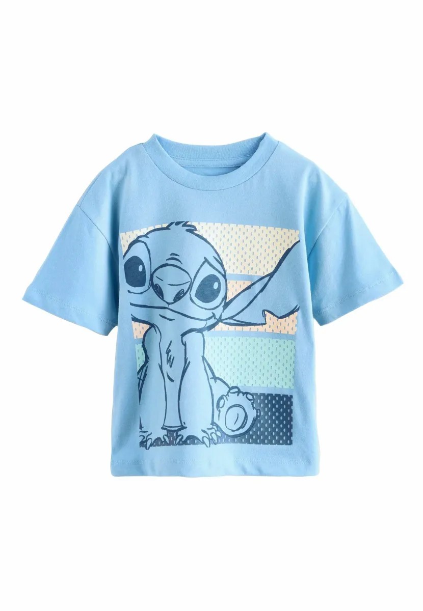 REGULAR FIT LILO & STITCH SHORT SLEEVE - T-Shirt print - blue
