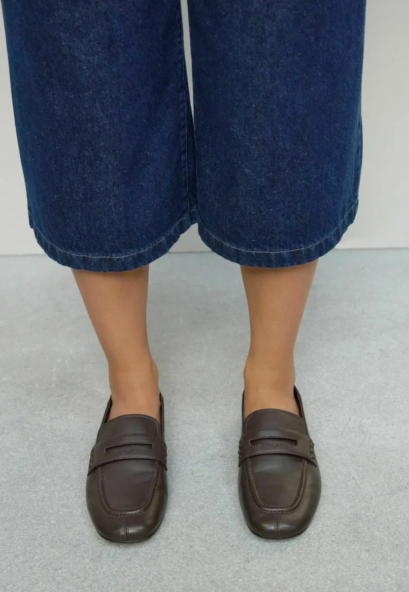 REGULAR FIT - LOAFERS  - Slipper - chocolate brown