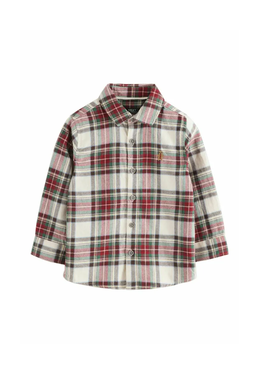 REGULAR FIT - LONG SLEEVE CHECK CHARACTER - Hemd - neutral check