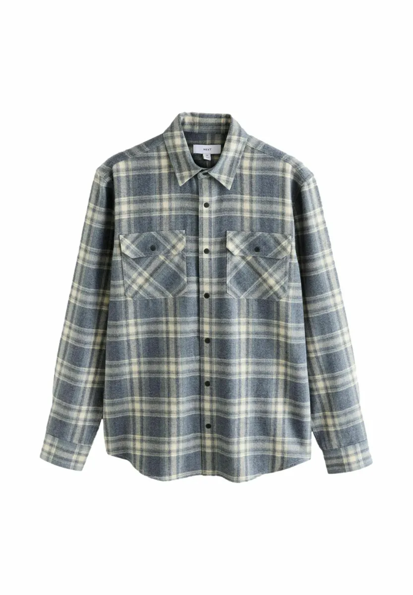 REGULAR FIT - LONG SLEEVE CHECK - Hemd - blue