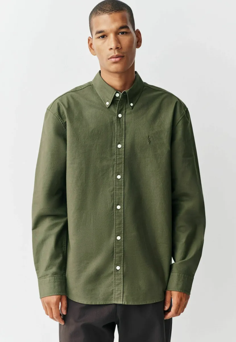 REGULAR FIT - LONG SLEEVE  - Hemd - dark green