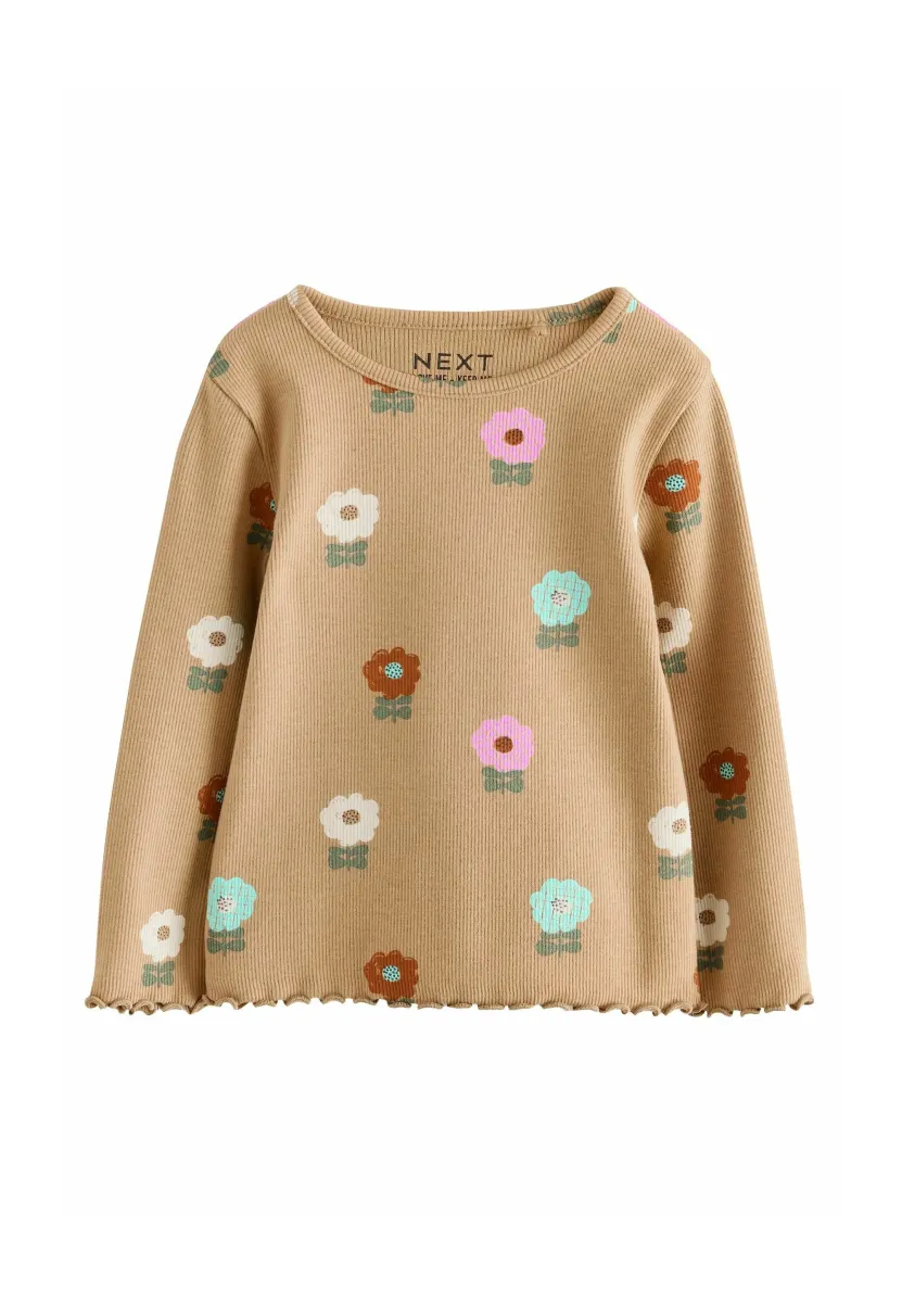 REGULAR FIT - LONG SLEEVE - Langarmshirt - brown