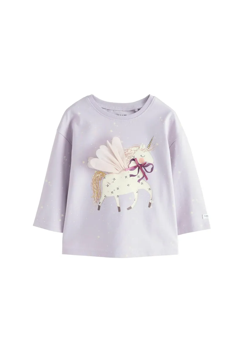 REGULAR FIT - LONG SLEEVE - Langarmshirt - lilac purple