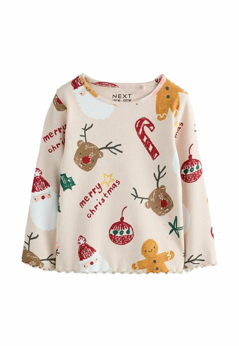 REGULAR FIT - LONG SLEEVE - Langarmshirt - neutral christmas