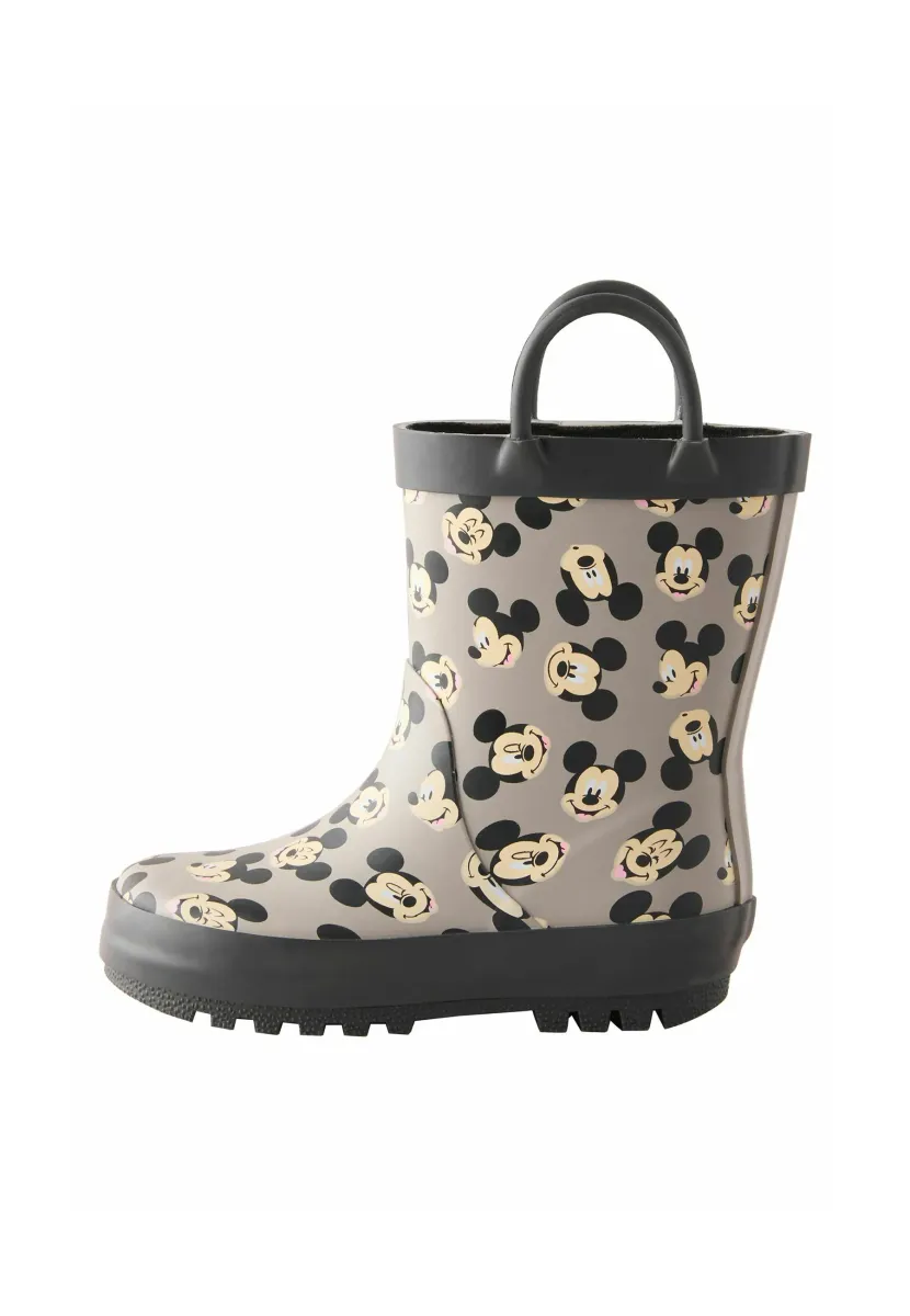 REGULAR FIT MICKEY MOUSE HANDLE PULL-ON - Gummistiefel - grey