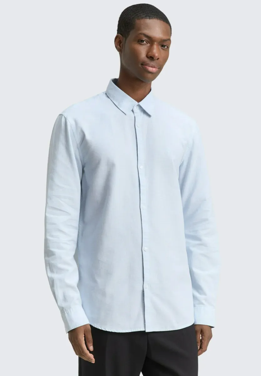 REGULAR FIT MIT LOGO - Hemd - blue oxford