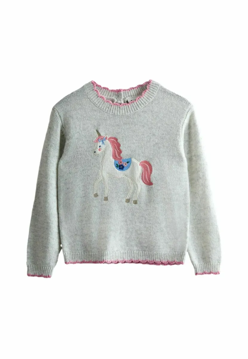 REGULAR FIT - MOUSE - Strickpullover - natural