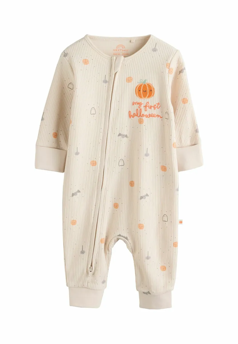 REGULAR FIT - MY FIRST HALLOWEEN TWO WAY ZIP  - Pyjama - ecru