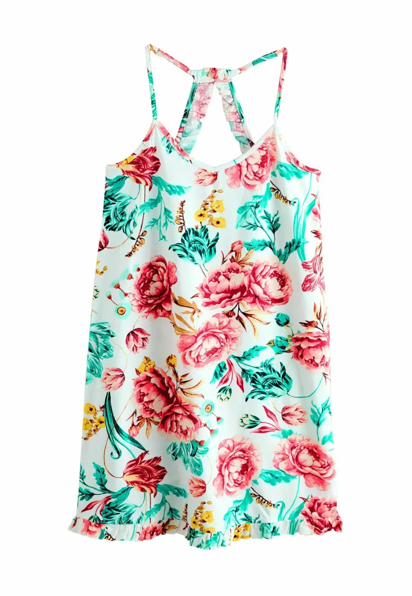 REGULAR FIT - Nachthemd - cream floral