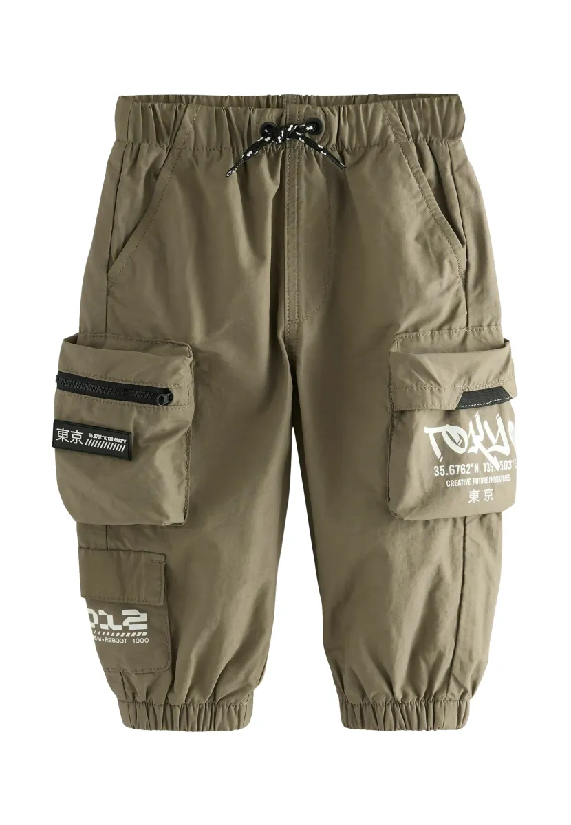 REGULAR FIT - POCKET  - Cargohose - taupe brown