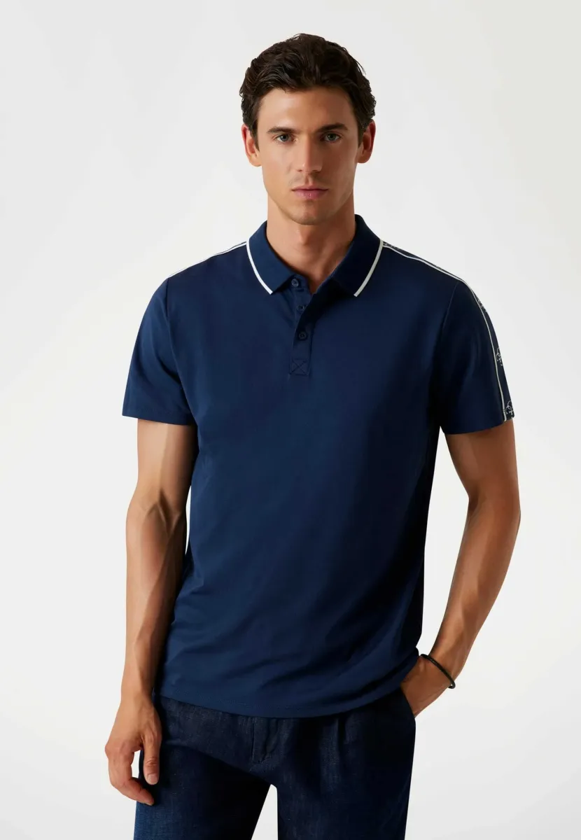REGULAR FIT - Poloshirt - dunkelblau