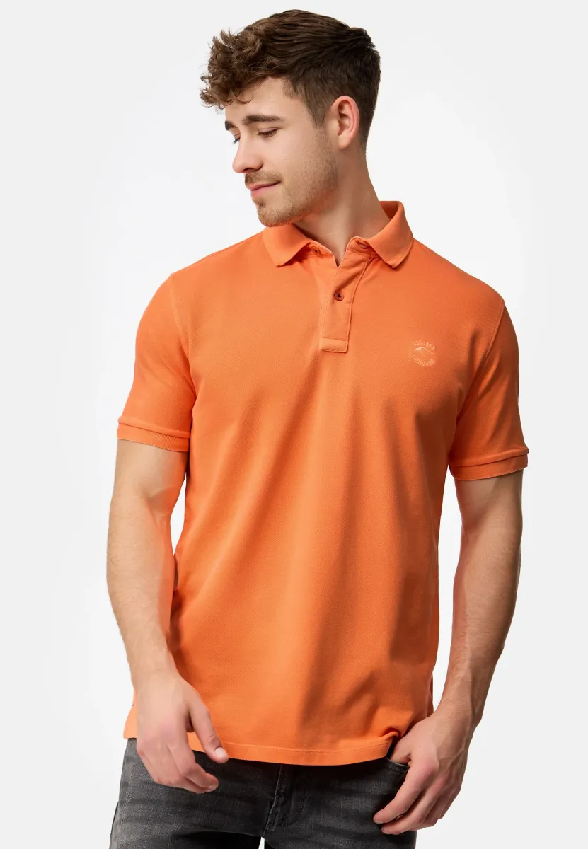 REGULAR FIT - Poloshirt - neon orange