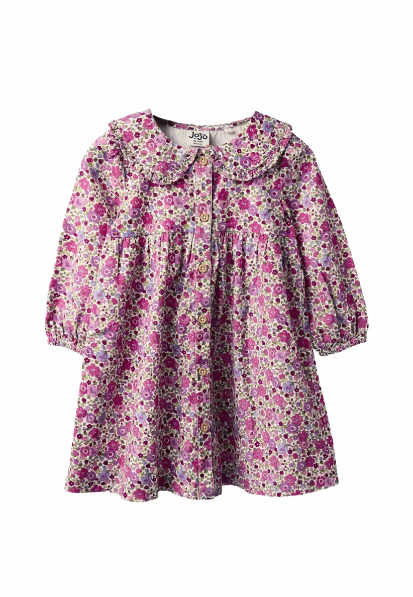 REGULAR FIT - PRINTED BUTTON THROUGH - Blusenkleid - pink floral