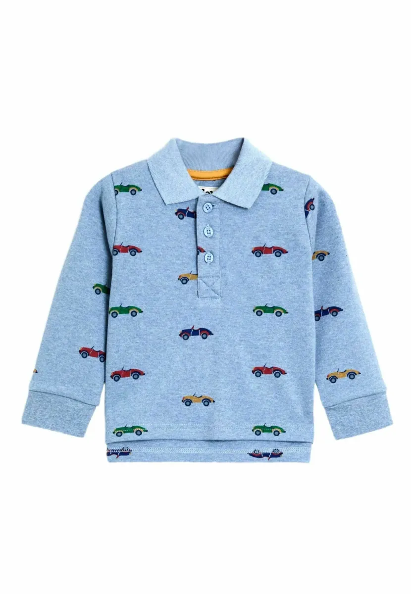 REGULAR FIT - PRINTED  - Langarmshirt - blue
