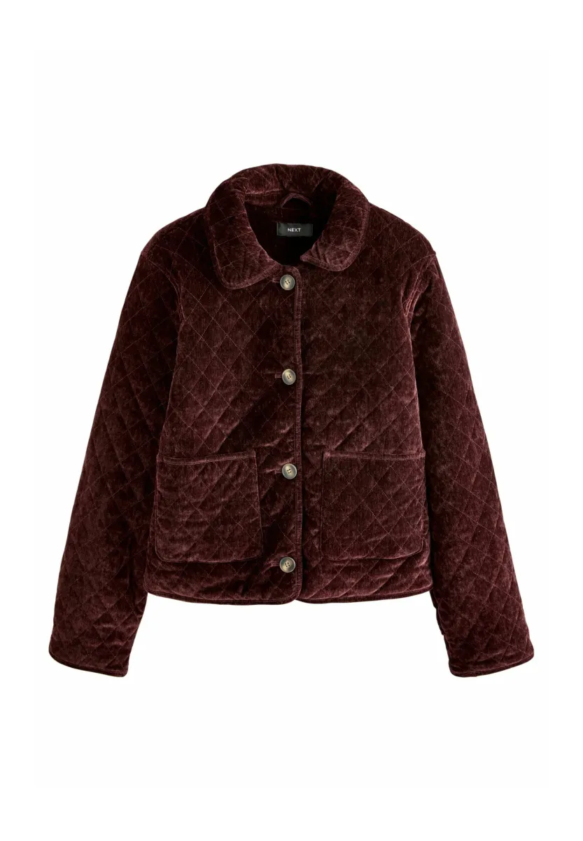 REGULAR FIT - QUILTED - Übergangsjacke - berry red