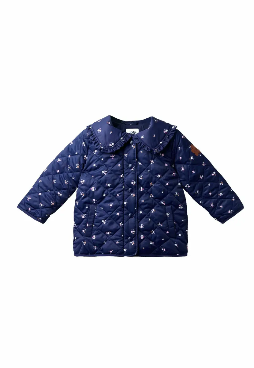 REGULAR FIT - QUILTED - Winterjacke - blue
