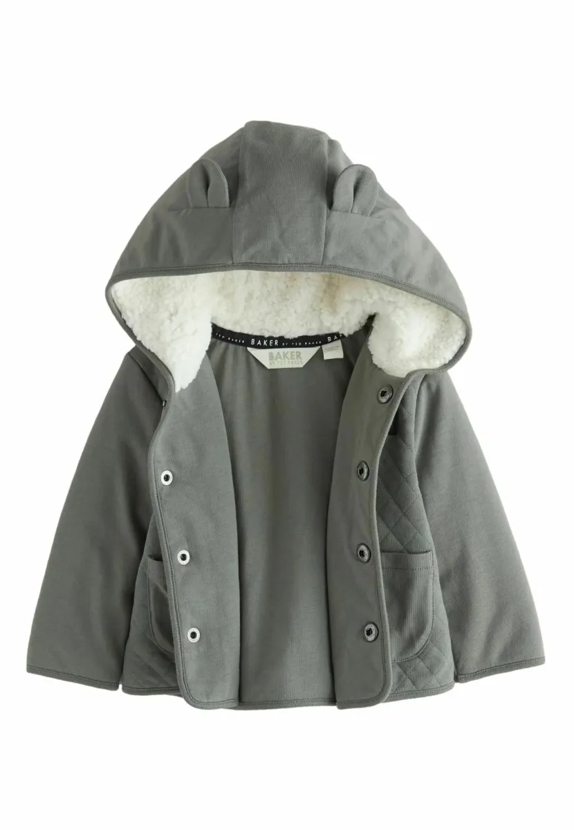 REGULAR FIT - QUILTED - Winterjacke - green
